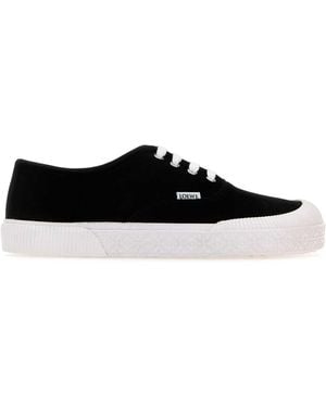 Loewe Schnürsneaker Terra Vulca - Schwarz
