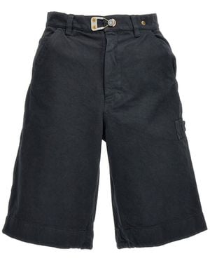 Objects IV Life Objekte IV Leben 'Carpenter' Bermuda Shorts - Blau
