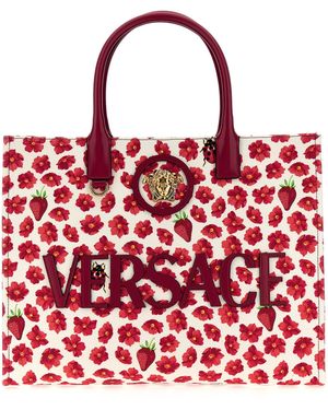 Versace 'la Medusa' Boodschappentas - Rood