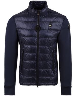 Blauer Abrigos Azul