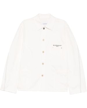 Givenchy Denim Cotton Jacket - White