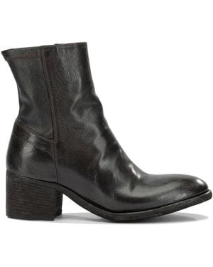 Officine Creative Denner 127 Ankle Boots - Black