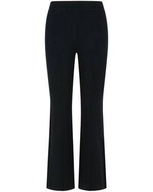 Jonathan Simkhai 'ashlon' Black Rayon Blend Pants - Zwart