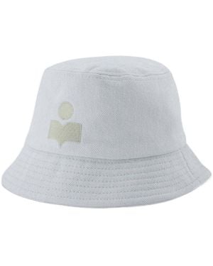 Isabel Marant Haley GB Hut Aqua Baumwolle - Grau