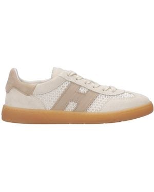 Hogan Sneakers Weiß+Beige