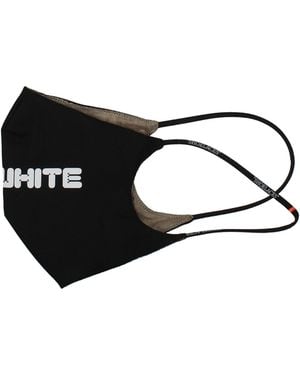 Off-White c/o Virgil Abloh Off Face Mask Cotton - Black