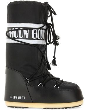 Moon Boot Mondstiefel 'Symbol' Stiefel - Schwarz