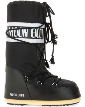 Moon Boot 'Icon' Boots - Black