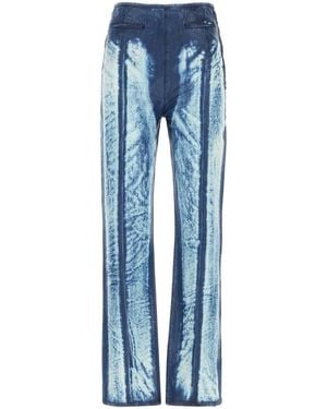 DIESEL Marbled Wash Slim Fit Pant - Blue