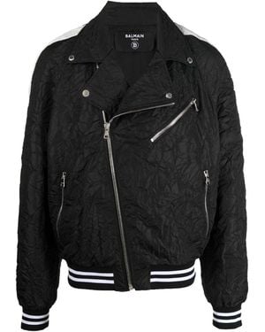Balmain Bomber Jackets - Black