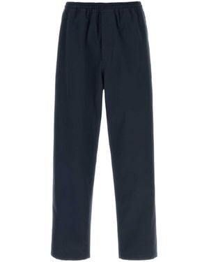 Prada Navy Blue Cotton Pant