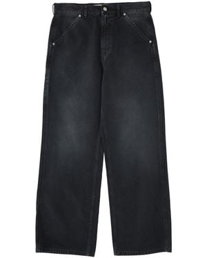 Marni Jeans Con Applicazione Logo - Blue