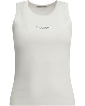 Givenchy Tanktop Met -logo - Wit