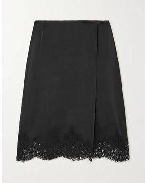 Stella McCartney Kultiger Spitzenrock von - Schwarz