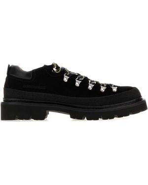 DSquared² Suede Lace-Up Shoes - Black