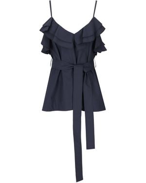 P.A.R.O.S.H. Blusa - Blue