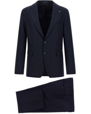 Tagliatore 'Vesuvio' Dress - Blau