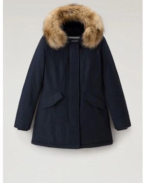 Woolrich Parka Arctic Donna Cotone Blu/ Scuro - Blue