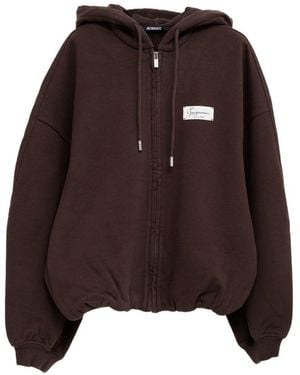 Jacquemus Hoodie The Corso - Brown