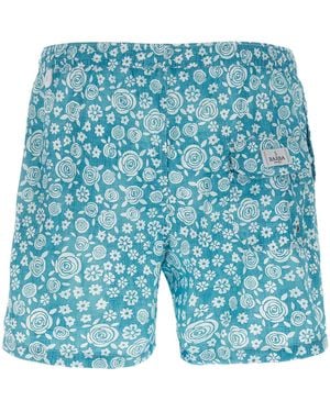 Barba Napoli Blumenkostüm - Blau