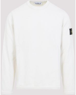 Stone Island Sweatshirt - Wit