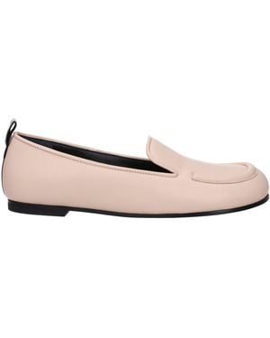 Premiata Mujer mocassini galardonado carne de cuero rosa/rosa
