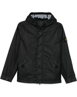 Stone Island Coats Black - Zwart