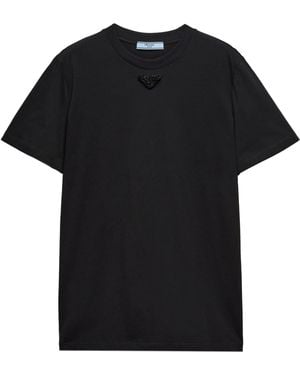 Prada 'Crewneck T-Shirt - Black