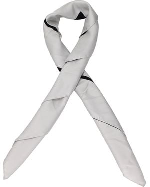 Lardini Foulard Silk And - Gray