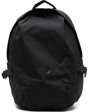 Y-3 Mochila de nylon - Negro