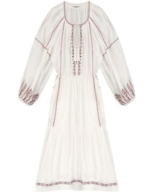 Isabel Marant Kleid Florenza - Weiß