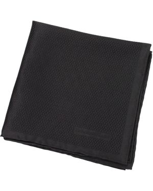 ZEGNA Fazzoletti Uomo Di Seta Nero