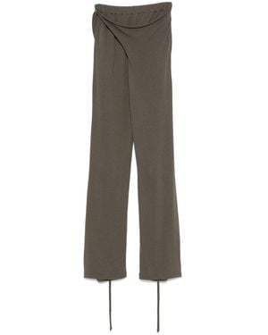 OTTOLINGER Linen Blend Pants - Gray
