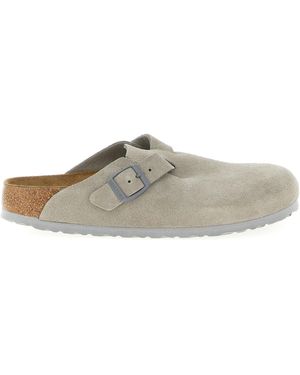 Birkenstock Sabots "Boston" - Grau