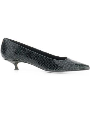 Aeyde Cari Mini Snake Print Calf Leather Moss - Multicolor