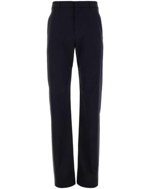 Givenchy Stretch Wool Blend Pant - Blue