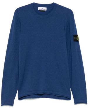 Stone Island Sweaters Blau
