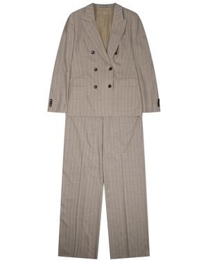 Tagliatore Two-Piece Wool Suit - Grey