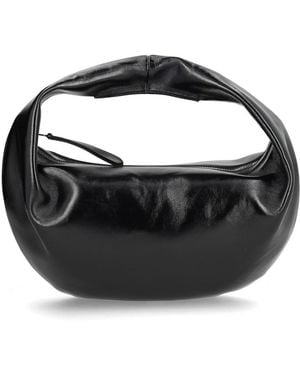 KHAITE Calfskin Handbag - Black