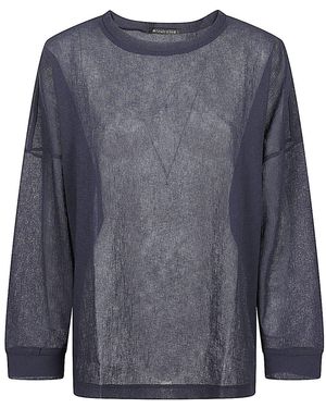 MIZUIRO Jersey con cuello redondo - Azul