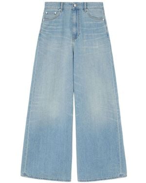 Ganni Denim Cotton Jeans - Blue