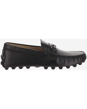 Tod's Tod 's Bubble Gommino Leder Loafer - Schwarz