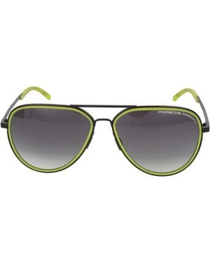 Porsche Design P8691 Sonnenbrille Unisex - Schwarz