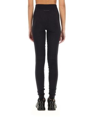 MM6 MAISON MARGIELA X SALOMON Leggings With Logo - Blue