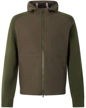 Herno Panel-Kapuzenjacke - Grün