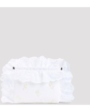 Simone Rocha Kussensloop Clutch - Wit