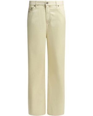 Golden Goose Journey W`s Hose Melody Boyfriend Denim Pastel Full Sky - Weiß