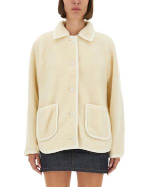 A.P.C. Estelle" Blouson Jacket - Natural