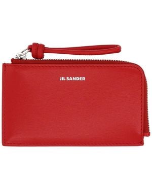Jil Sander Coin Purse "Giro" - Red