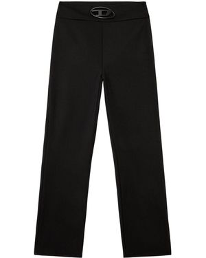 DIESEL Wool Blend Pants - Black